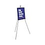 Quartet Instant Easel Display Easel, 63", Black Aluminum (29E)~#|#~sp43806904_sc7