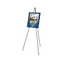 Quartet Instant Easel Display Easel, 63", Black Aluminum (29E)~#|#~sp43806905_sc7
