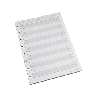 Staples To-Do Arc Notebook System Refill Paper, 5.5" x 8.5", 50 Sheets, Cornell Ruled, White (19994)