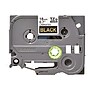 Brother P-touch TZe-344 Laminated Label Maker Tape, 3/4" x 26-2/10', Gold on Black (TZe-344)~#|#~sp43807244_sc7