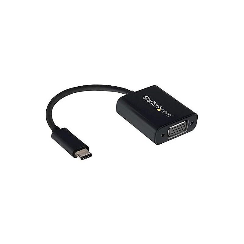 StarTech USB-C to VGA Adapter, Male to Female (CDP2VGA) image 1
