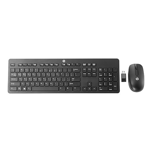 HP Wireless Business Slim Keyboard (N3R88AAABA) at Staples