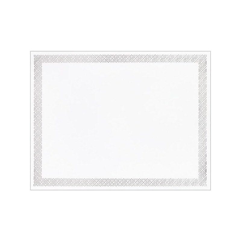 Great Papers Certificates, 8.5" x 11", Silver, 15/Pack (963027S) image 1