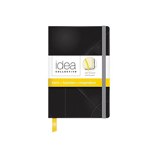 TOPS Idea Collective Pocket Hardcover Journal, 3.5" x 5.5", Wide Ruled