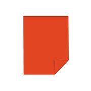 Astrobrights Cardstock Paper, 65 lbs, 8.5" x 11", Orbit Orange, 250/Pack (22761)