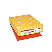 Astrobrights Cardstock Paper, 65 lbs, 8.5" x 11", Orbit Orange, 250/Pack (22761)