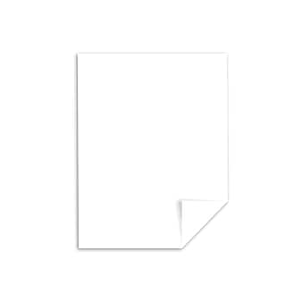 Neenah Exact Index 110 lb. Cardstock Paper, 8.5" x 11", White, 250 Sheets/Pack (WAU40411)