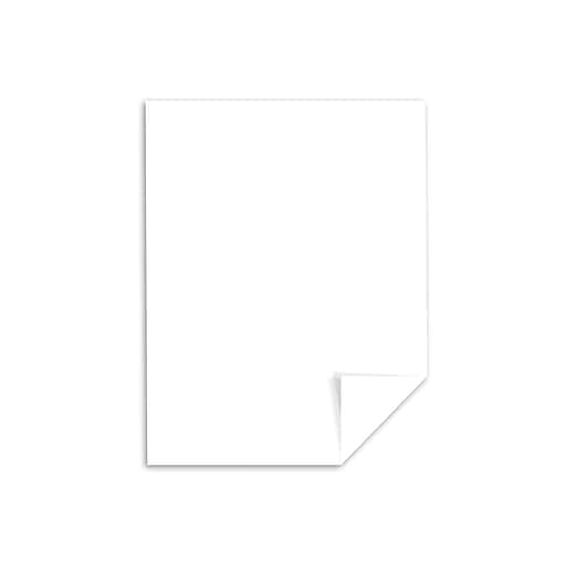 8.5 x 11 White 110 lb Neenah Paper Exact Index WAU40411 94 Brightness 250 Sheets 