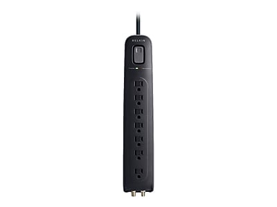 Belkin Ultimate 7-Outlet Surge Protector, 4′ Cord (BV107030-04-BLK) Sansujyuku sansujyuku.com