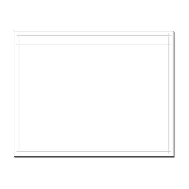 Packing List Envelopes, 5.5" x 7", 1000/Carton (PL21) image 1