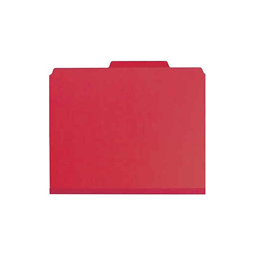 Smead 34715 Two Inch Expansion Folder, Two Fasteners, End Tab, Letter