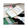 Smead Pressboard Classification Folders with SafeSHIELD Fasteners, 2" Expansion, Letter Size, 2 Dividers, Green, 10/Box  (14033)~#|#~sp43812370_sc7