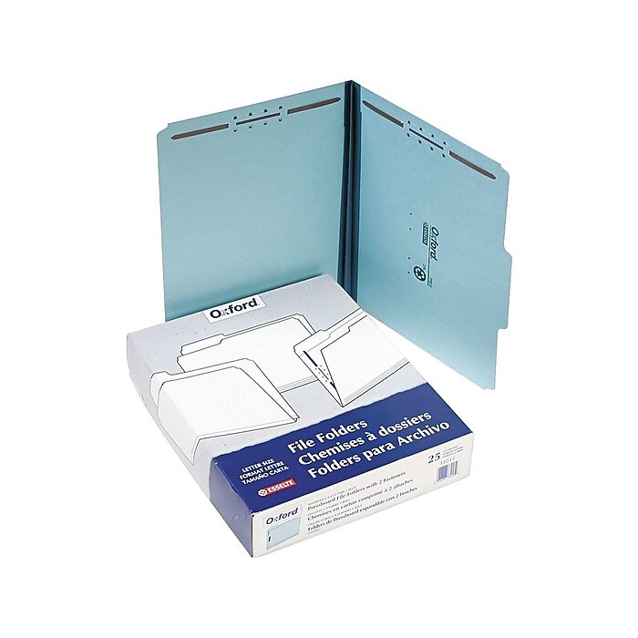Pendaflex Heavy-Duty Classification Folders, Letter Size, Light