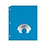 Oxford 1-Pocket Paper Handler Folders, Blue, 25/Pack (PFX 32902)~#|#~sp43812484_sc7