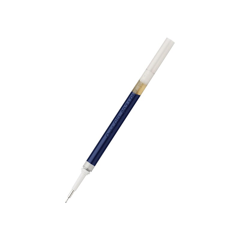 Pentel EnerGel Gel-Ink Pen Refill, Medium Needle Tip, Blue Ink, Each (LRN7-C) image 1