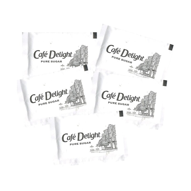 Cafe Delight Sugar Packets, 1000/Carton (SUG45470) image 1