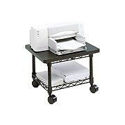 Safco 1-Shelf Printer Stand, Black (5206BL)