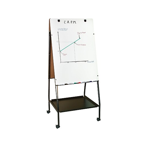 BestRite Mobile DryErase Easel Staples