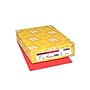 Astrobrights Cardstock Paper, 65 lbs, 8.5" x 11", Rocket Red, 250/Pack (22841)~#|#~sp43812676_sc7