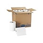 Pacific Blue Basic Recycled Hardwound Paper Towels, 1-ply, 350 ft./Roll, 12 Rolls/Carton (28706)~#|#~sp43812703_sc7