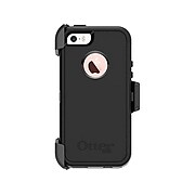 OtterBox Defender Series Rugged Case for iPhone 5 & Newer, Black (UX1029)