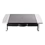 Fellowes Office Suites Monitor Riser, Up to 42" Monitor, Black/Silver (8031101)~#|#~sp43812782_sc7
