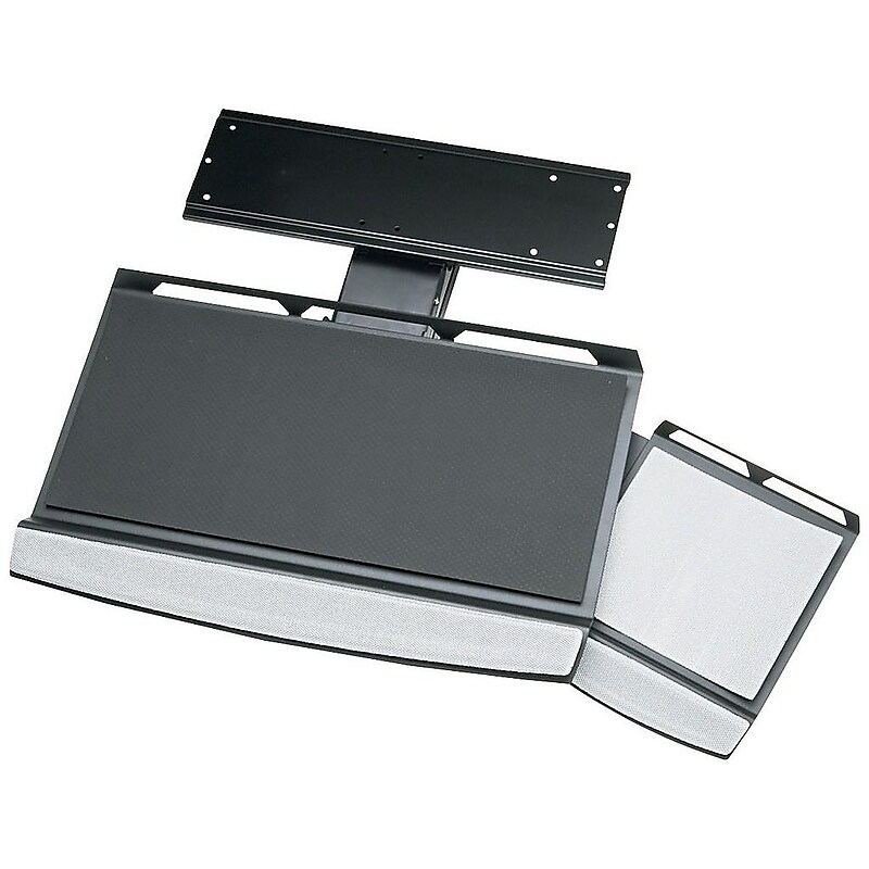Fellowes Office Suites Adjustable Keyboard Tray, Black (8031301) image 1