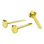 ACCO Round Head Fasteners, Shiny Gold, 100/Box (A7071505)~#|#~sp43812853_sc7
