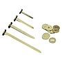 ACCO Round Head Fasteners, Shiny Gold, 100/Box (A7071505)~#|#~sp43812855_sc7