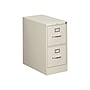 HON 310 Series 2-Drawer Vertical File Cabinet, Letter Size, Lockable, 29"H x 15"W x 26.5"D, Putty  (HON312PL)~#|#~sp43813116_sc7