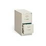 HON 310 Series 2-Drawer Vertical File Cabinet, Letter Size, Lockable, 29"H x 15"W x 26.5"D, Putty  (HON312PL)~#|#~sp43813118_sc7