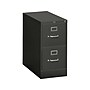 HON 310 Series 2-Drawer Vertical File Cabinet, Letter Size, Lockable, 29"H x 15"W x 26.5"D, Black (HON312PP)~#|#~sp43813125_sc7