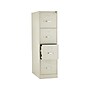 HON 310 Series 4-Drawer Vertical File Cabinet, Letter Size, Lockable, 52"H x 15"W x 26.5"D, Putty  (HON314PL)~#|#~sp43813130_sc7