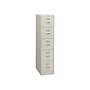 HON 310 Series 5-Drawer Vertical File Cabinet, Locking, Letter, Gray, 26.5"D (PHS-84)~#|#~sp43813143_sc7