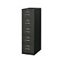 HON 310 Series 5-Drawer Vertical File Cabinet, Legal Size, Lockable, 60"H x 18.25"W x 26.5"D, Black (HON315CPP)~#|#~sp43813163_sc7