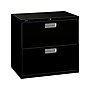 HON Brigade 600 Series 2-Drawer Lateral File Cabinet, Locking, Letter/Legal, Black, 30"W (H672.L.P)~#|#~sp43813203_sc7
