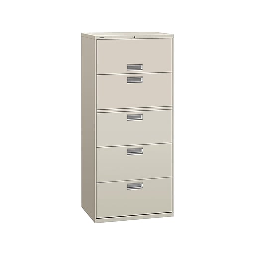 Shop Staples For Hon Brigade 600 Series 5 Drawer Lateral File