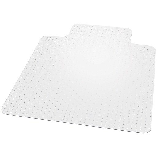 Shop Staples for ES Robbins Robbins® 53''x45'' Vinyl Chair Mat for