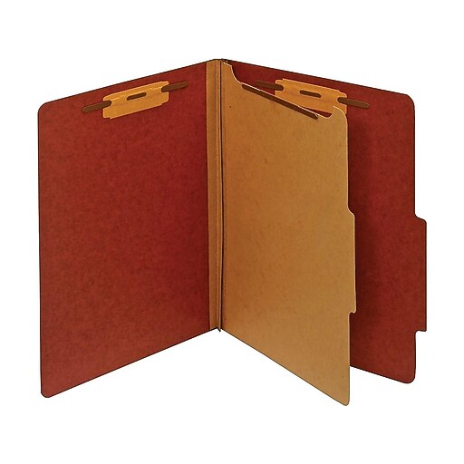 Shop Staples for Staples® Colored Pressboard Classification Folders, 2/