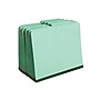 Staples Pressboard Classification Folders, 2/5-Cut Top Tab, Letter Size, 3 Dividers, Green, 20/Box (614453/98755SB)~#|#~sp43813622_sc7