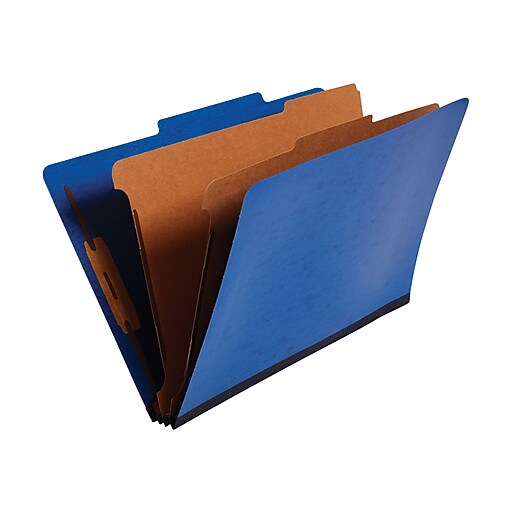 Shop Staples for Staples® MoistureResistant Classification Folders, 2/