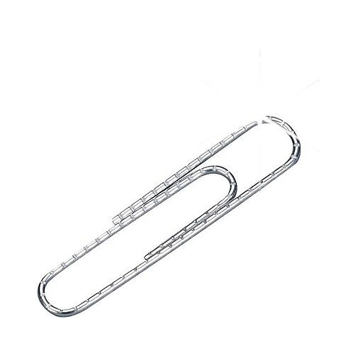ACCO Premium Paper Clips, Jumbo, Silver, 100/Box (A7072510) Staples