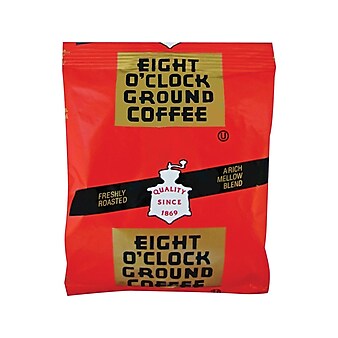 Eight O'Clock Original Blend Coffee Packs, 1.5 oz., Medium Roast, 42/Carton (COF320820)