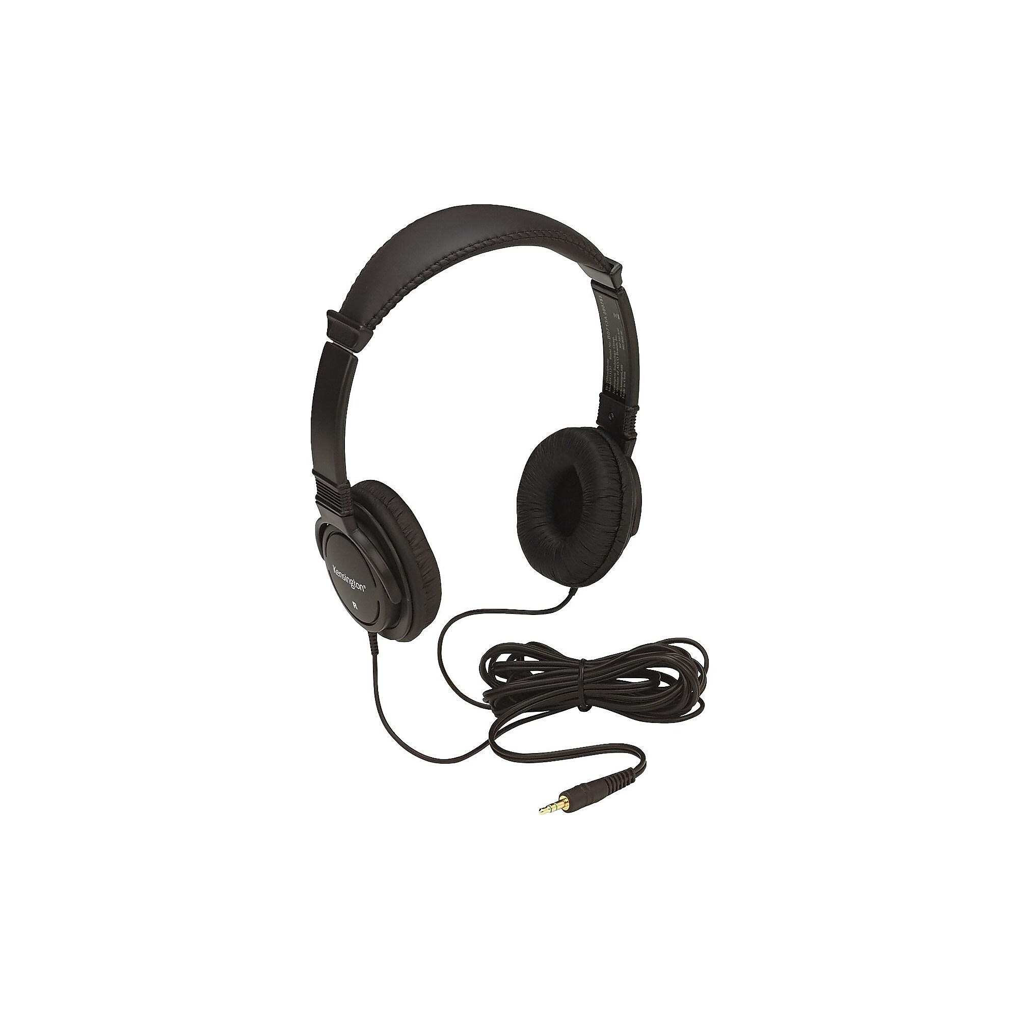 Kensington Hi-Fi Headphones, Black (K33137) Sansujyuku sansujyuku.com