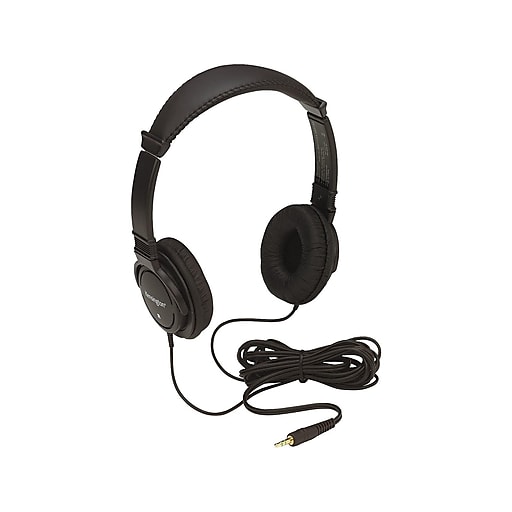 Kensington Hi-Fi Headphones, Black (K33137) | Staples Kensington Hi-Fi Headphones, Black (K33137) | Staples
