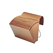 Smead Expanding File with Flap and Cord Closure, 1-31 Index, Letter Size, Kraft (70168)