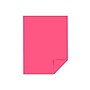 Astrobrights 65 lb. Cardstock Paper, 8.5" x 11", Plasma Pink, 250 Sheets/Pack (22129)~#|#~sp43814172_sc7