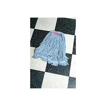 Rubbermaid Super Stitch Mop Head, Tailband (FGD21306BL00)