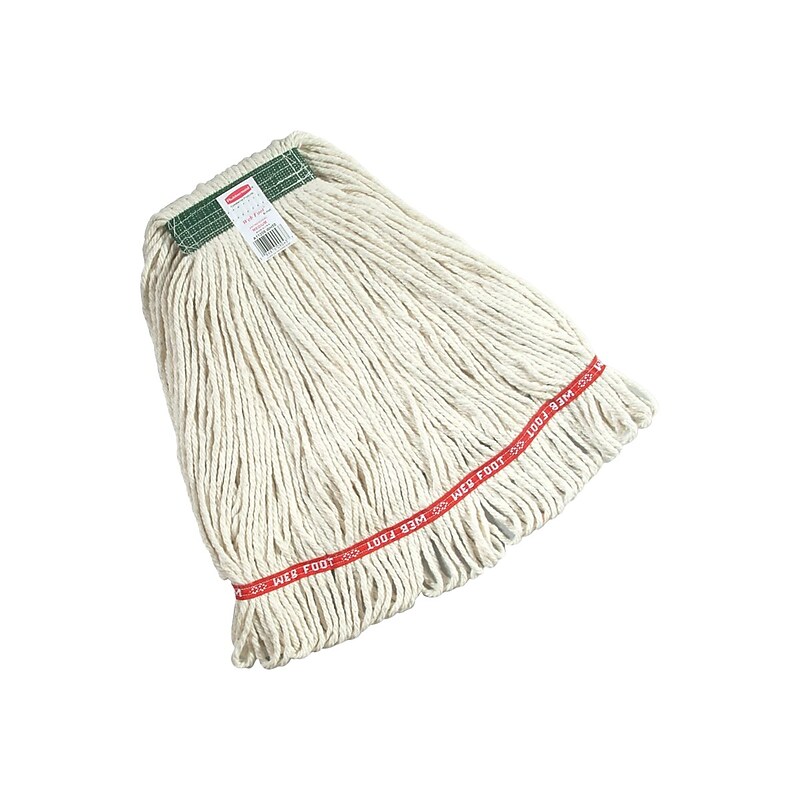 Rubbermaid Super Stitch Mop Head, Tailband (FGD11206WH00) image 1
