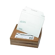 6" x 8.63" Peel & Seal Fiberboard Mailers, CD/DVD, 25/Box (QUA64126)